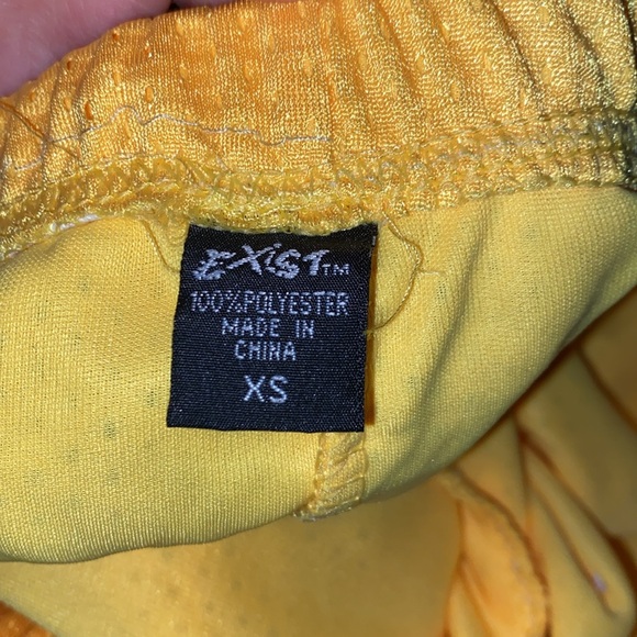Wings Exist Beach store Beach shorts yellow athletic mesh Ft. Lauderdale Florida - Picture 9 of 11